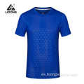 Camiseta de gimnasia para hombres de impresión de alta calidad